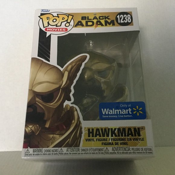 NEW DC Black Adam Hawkman Exclusive Funko Pop Figure #1238 - Picture 8 of 8